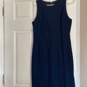 Navy sleeveless dress size 8
